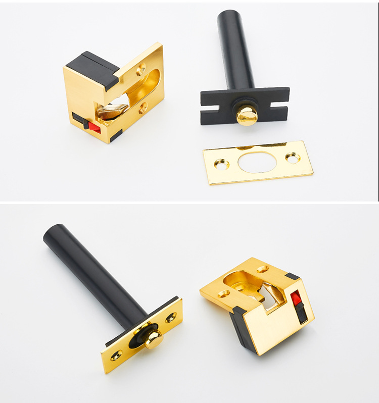 隐藏式安全链宾馆门隐形防盗扣门栓暗装保险门链酒店门暗藏防盗链