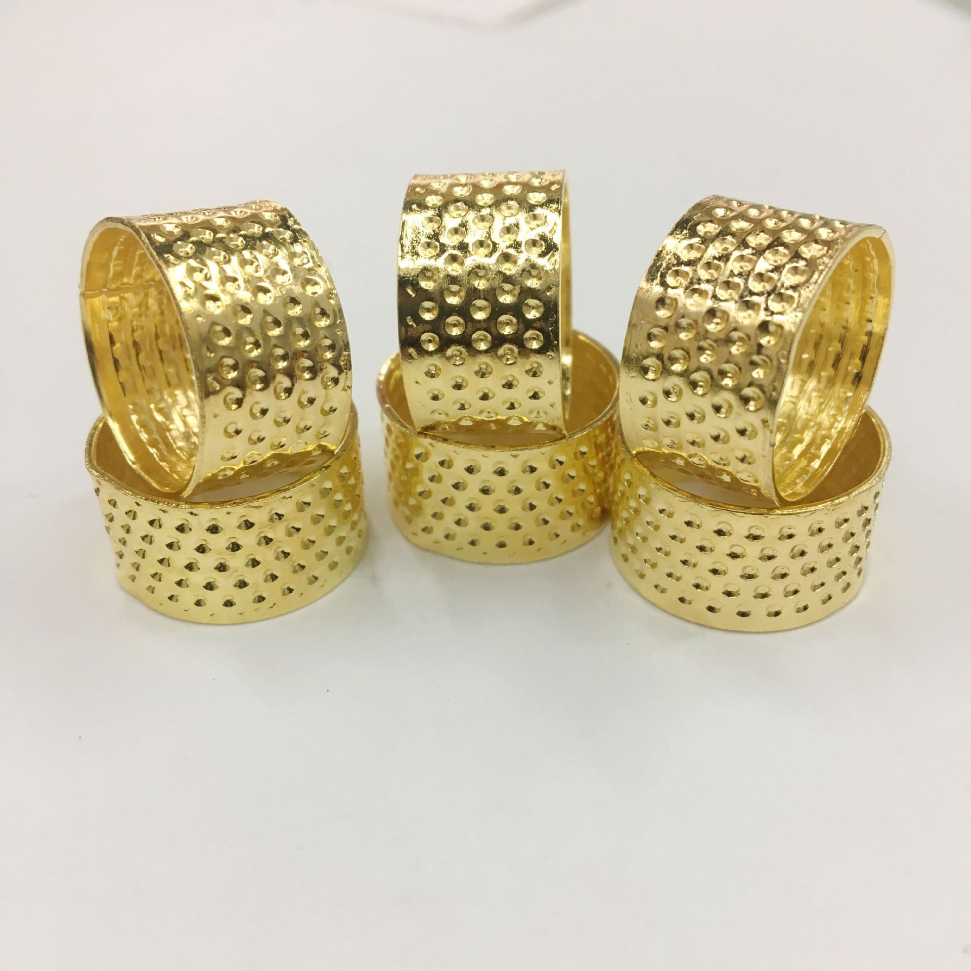 缝纫顶针指套金色顶针金属顶针铁顶针