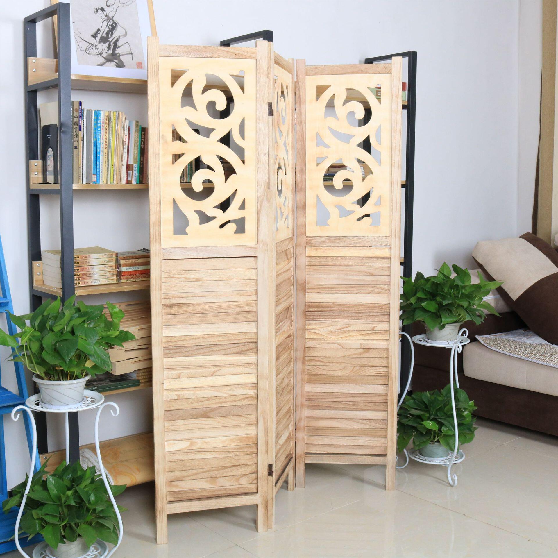 餐厅隔断屏风木质雕刻木质屏风可定制尺寸家用屏风书房隔断