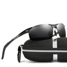 厂家直销运动铝镁偏光太阳镜 骑行眼镜 眼镜批发 KD8177
