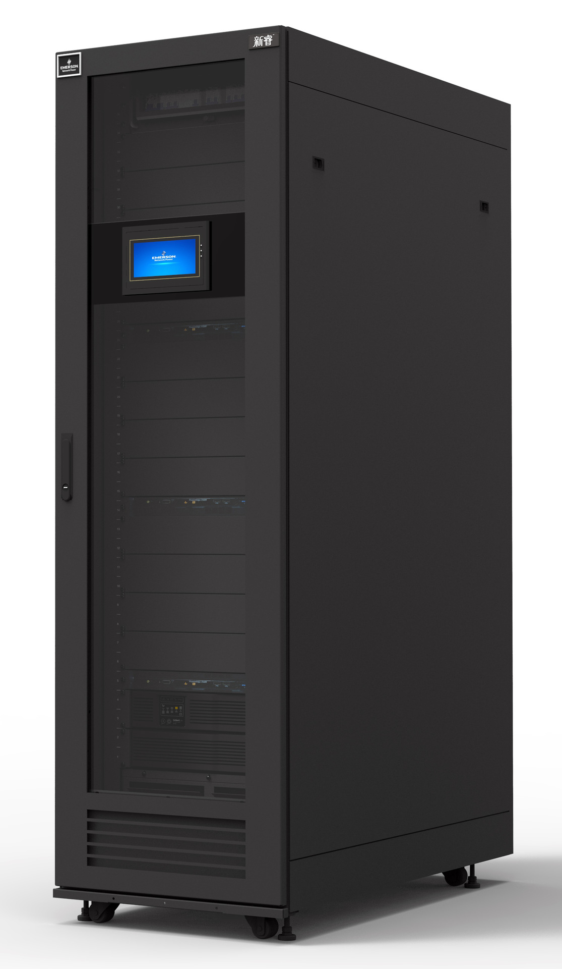 维谛vertiv艾默生新睿smartcabinet微型智慧机柜解决方案