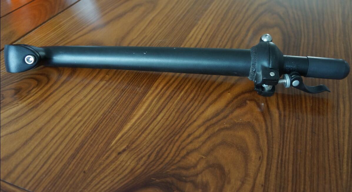 自行车配件折叠车折叠立管铝合金6061 3d 2d锻造 25.4*9度 370 长