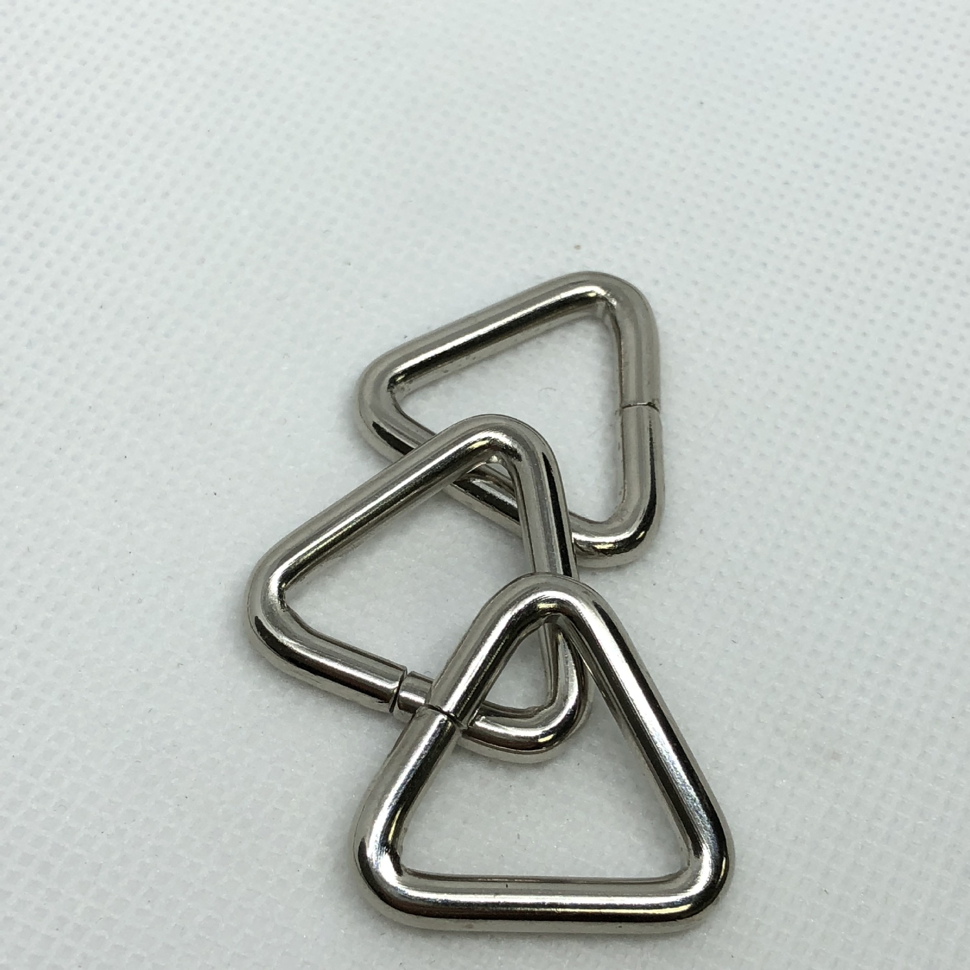 厂家直销低价便宜铁线扣 1寸三角扣 三角环 箱包手袋皮具五金配件