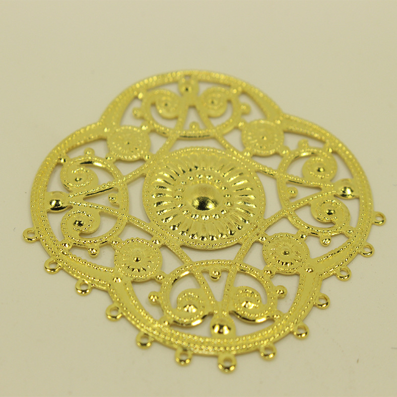 diy饰品 铜配件材料冲压铜片饰品吊片吊饰 工艺品配件材料