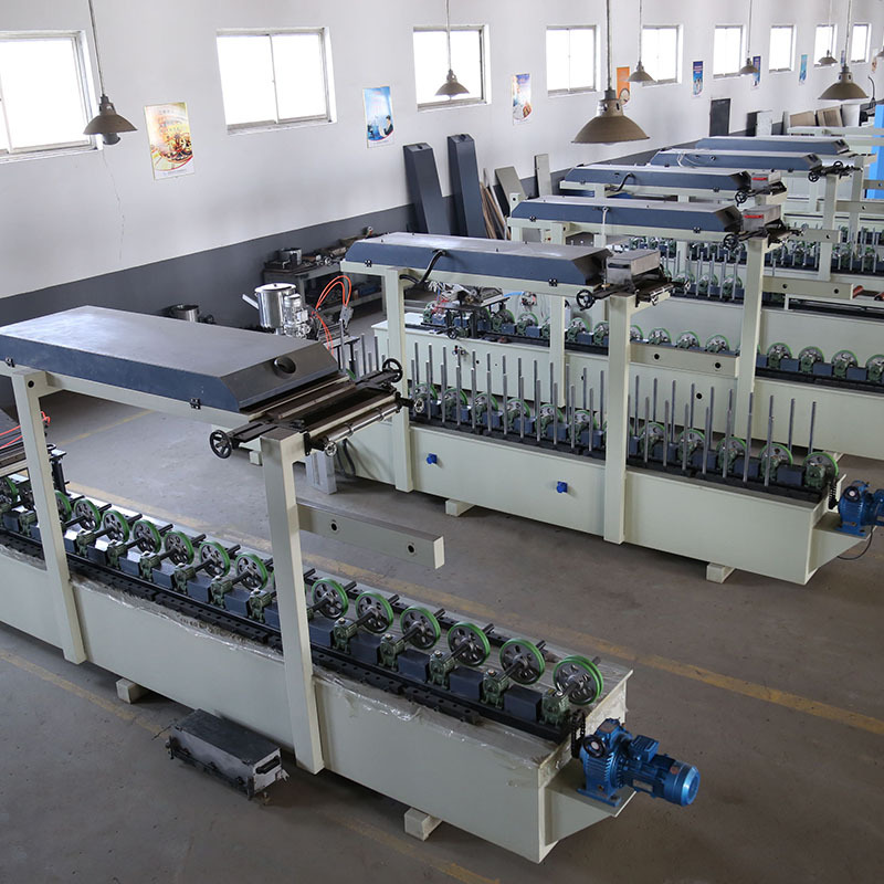 青岛齐力ql300bf万能包覆机墙板封边机 异形线条包覆机