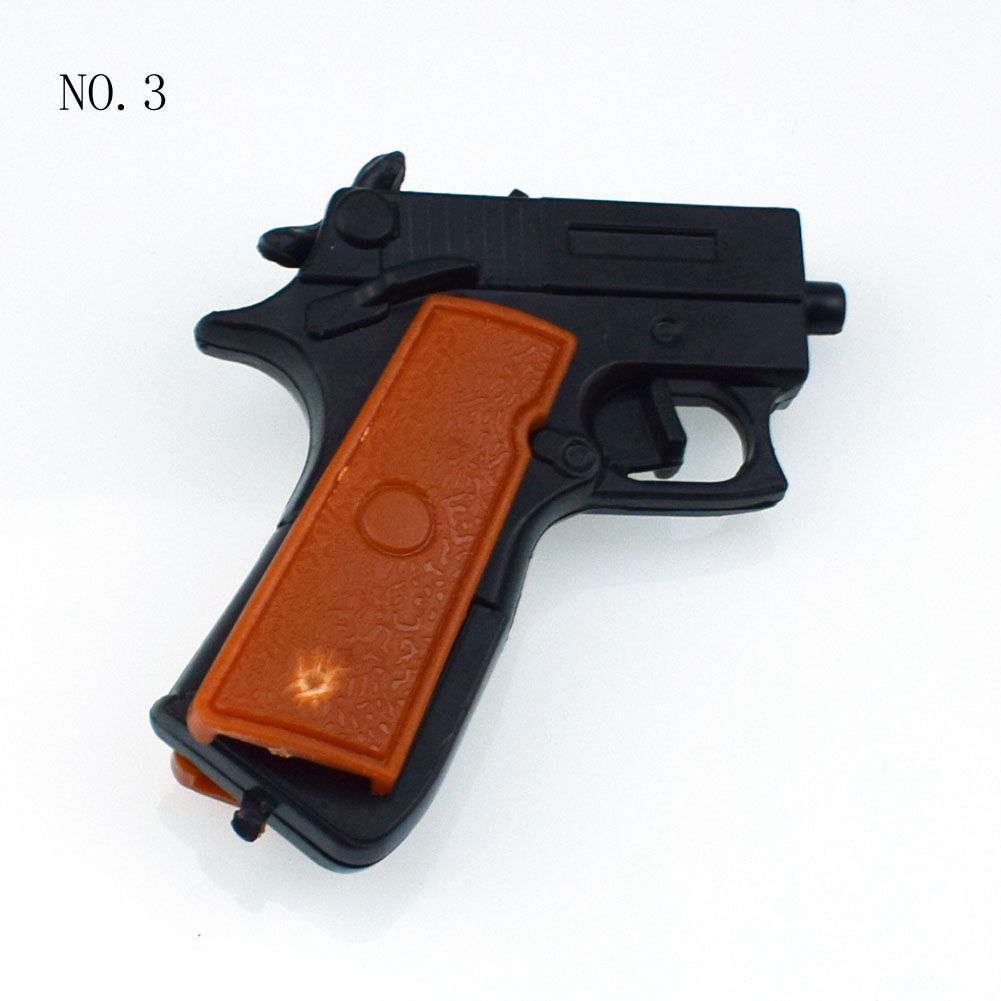 塑料拼装一节皮筋枪手枪玩具智力组装扭蛋玩具小店超市速卖通