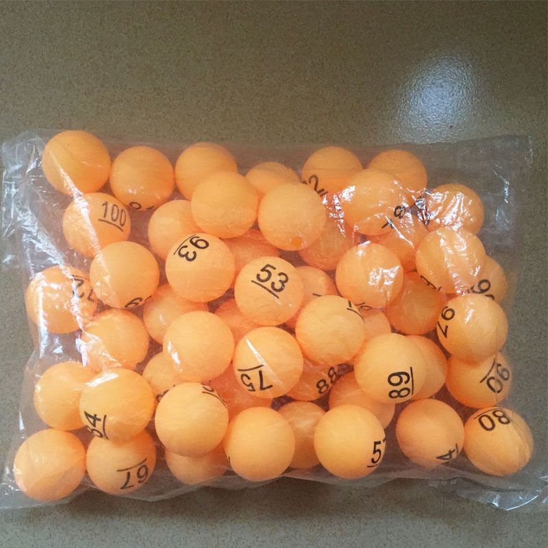 1-200号数字球奖项球号码球抽奖球乒乓球摇奖球博彩球招标摇号球