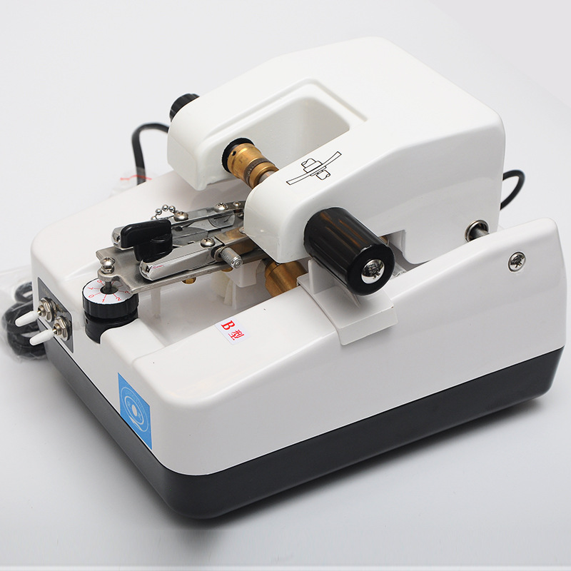 眼镜设备仪器开槽机ly1800b眼镜片开槽机不锈钢面板pc刀片