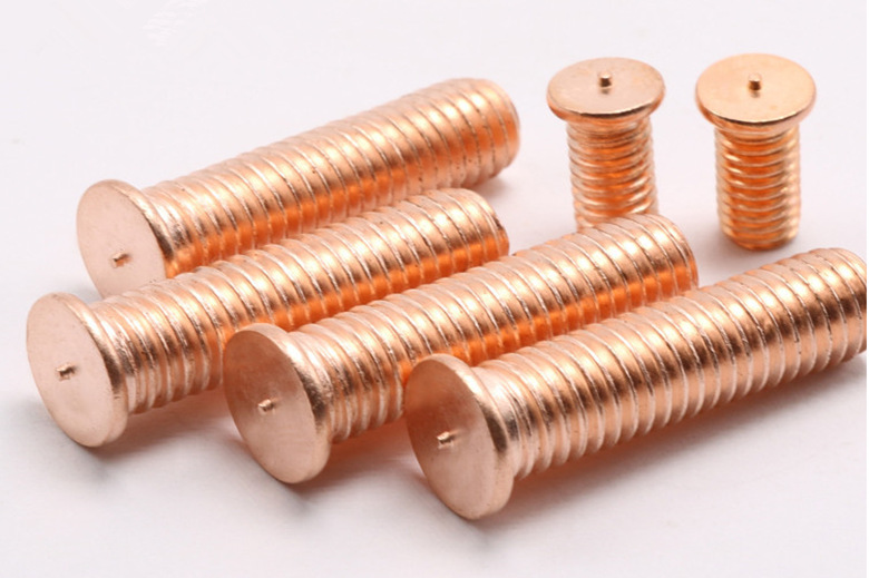 镀铜焊接螺丝/点焊螺丝/植焊钉/焊接螺柱/点焊柱 m6