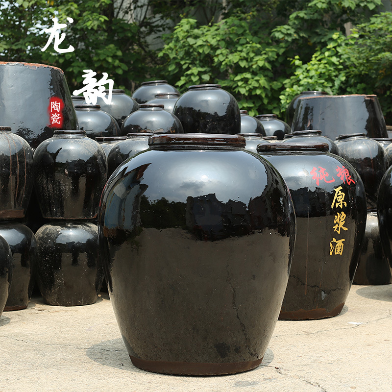 厂家直销陶瓷大酒缸 大陶瓷空老酒坛300斤400斤500斤土缸大酒坛子