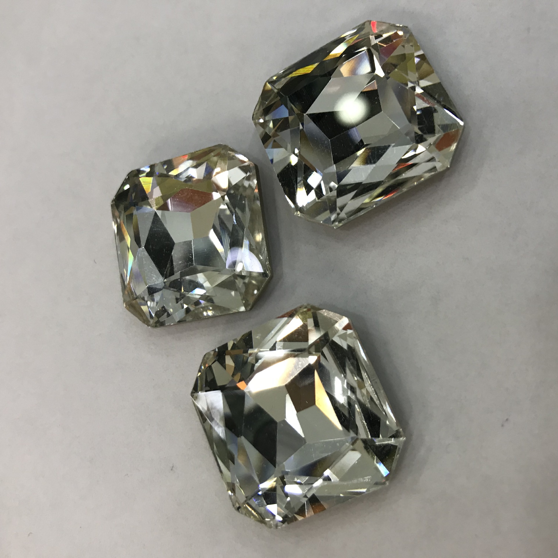 批发手缝带爪玻璃钻 平底玻璃石 尖底玻璃钻 马眼树叶正方形长条