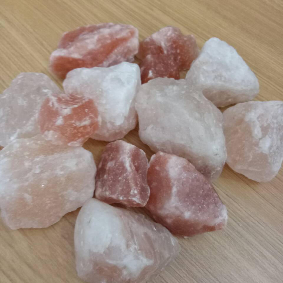 喜马拉雅水晶盐块红色盐块盐灯用玫瑰盐块
