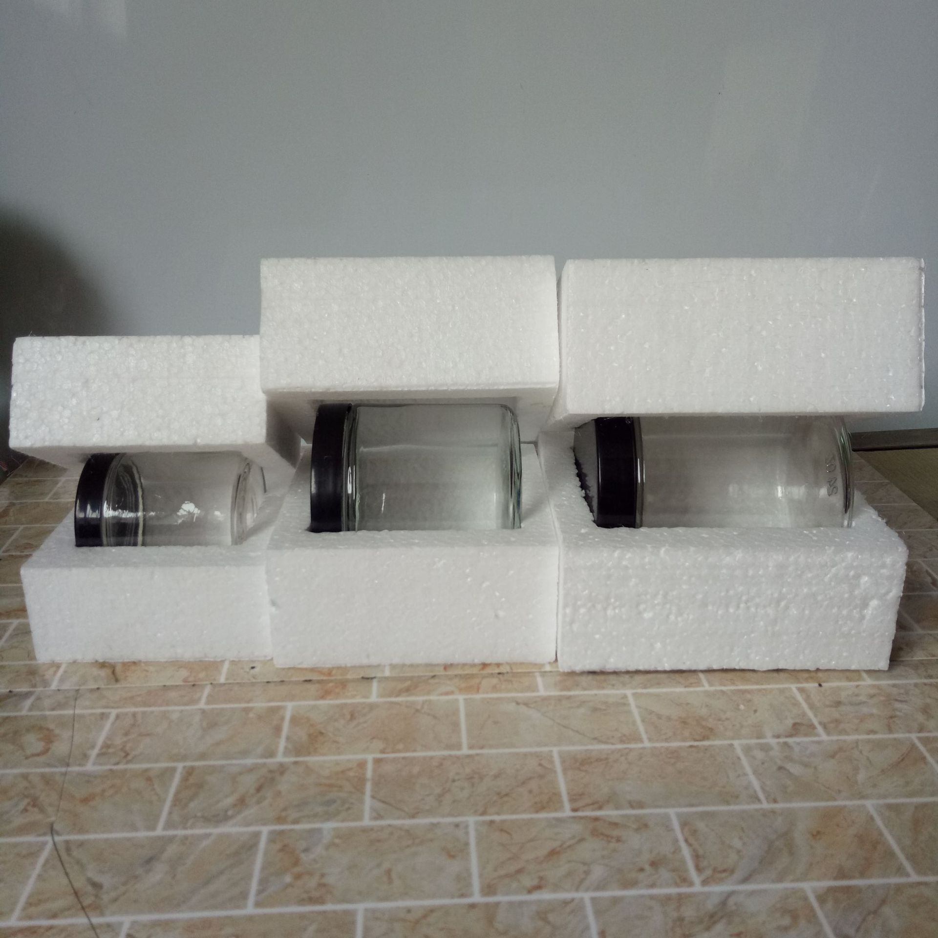 保利龙安全包装泡沫盒玻璃瓶专用盒包装保利龙泡沫盒包装箱