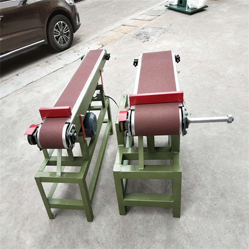 厂家直销1524立卧式砂带机简易铁架抛光木工机械铜线电机加工200