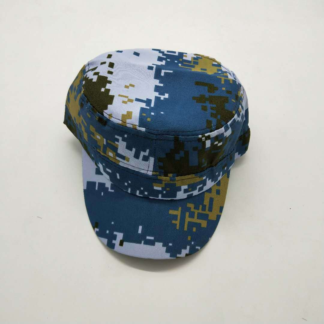 作训帽迷彩帽子儿童道具演出服配饰学生军训夏令营帽子厂家直销