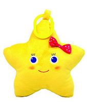 厂家直销  星星公仔 儿童安抚玩具 黄色五角星毛绒玩具 出口礼品