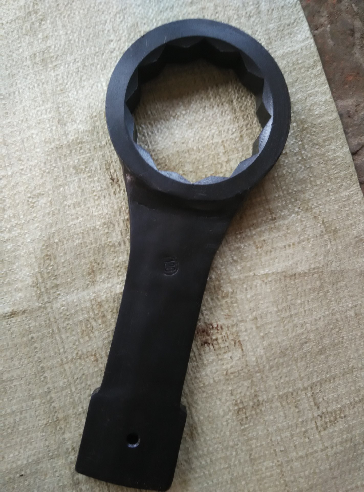 批发重型敲击梅花扳手打击梅花扳手36mm单头梅花扳手自由锻打