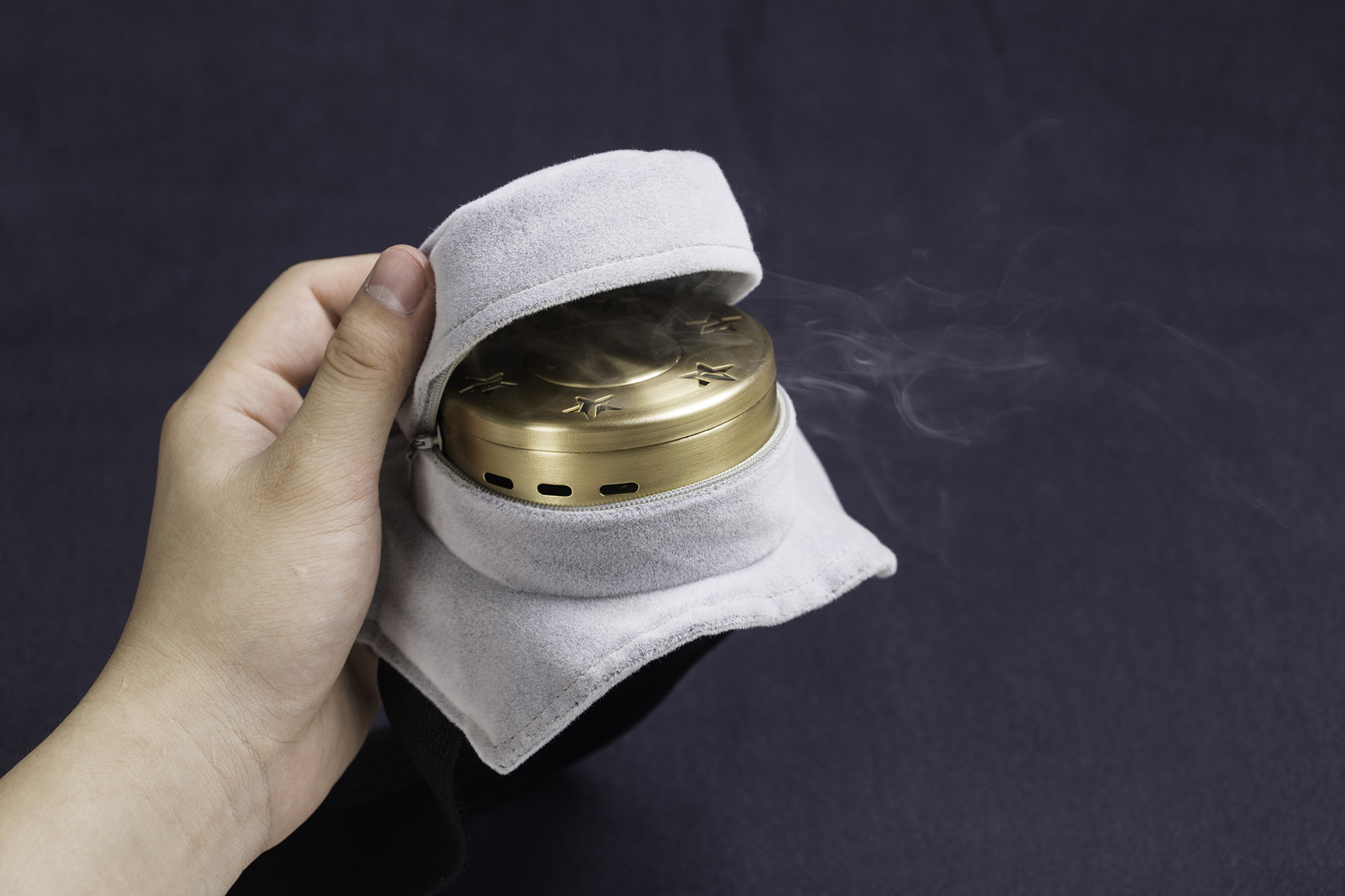 厂家批发艾灸包家用艾灸净烟包随身灸布套滤烟艾灸包盒艾灸衣