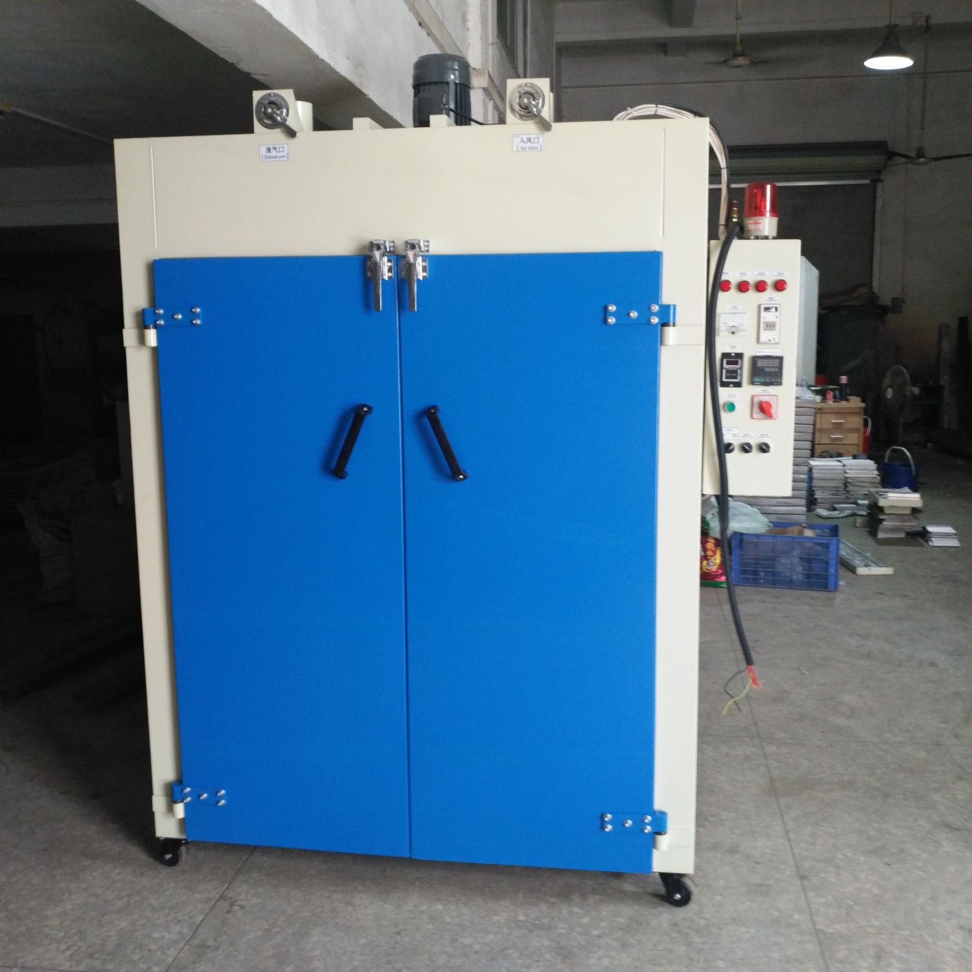 大型隧道炉电热设备特氟龙不锈钢链条隧道式工业烤箱