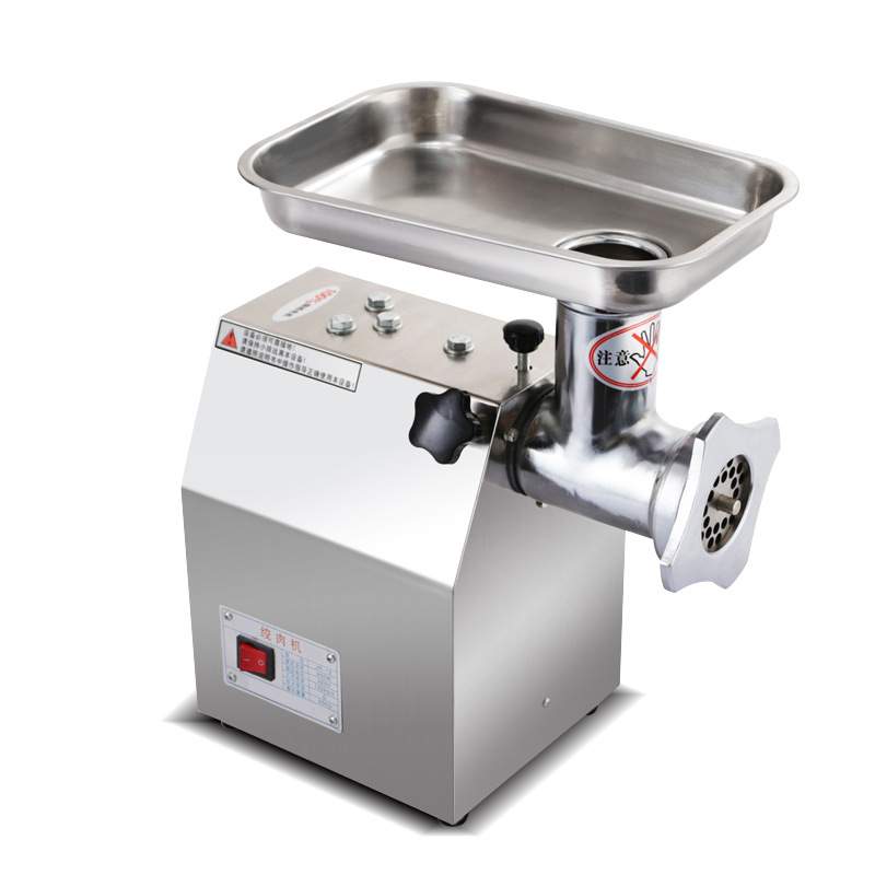 Meat Grinder Commercial Electric Stainless Steel Automatic Multi-Functional 12-Type High-Power Minced Meat Sausage Household