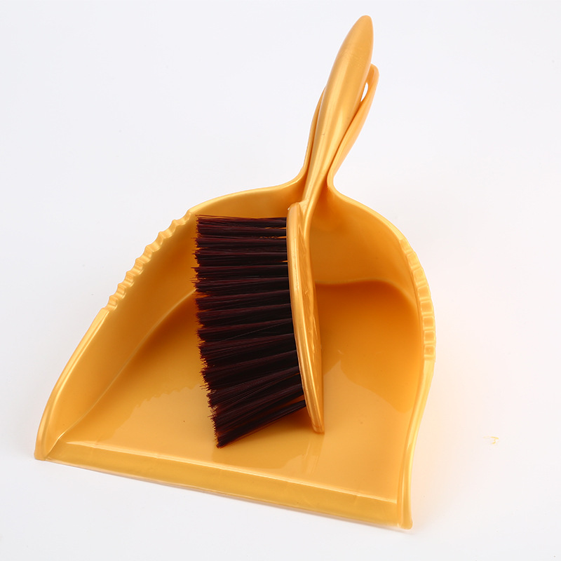 Mini Desktop Brush Keyboard Brush with Dustpan Small Broom Set Cleaning Brush 002