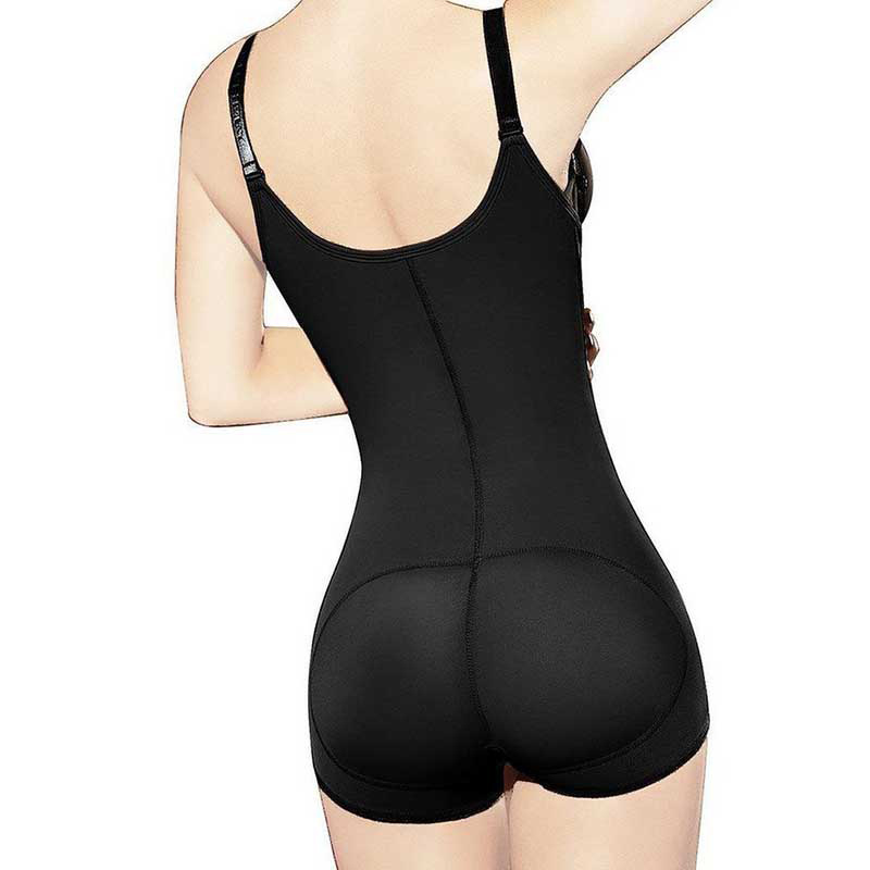 Rubber One-Piece Corset Belly Contracting Hip Lifting Sling Waist Side Zipper Body Shaper Body Shaping Underwear