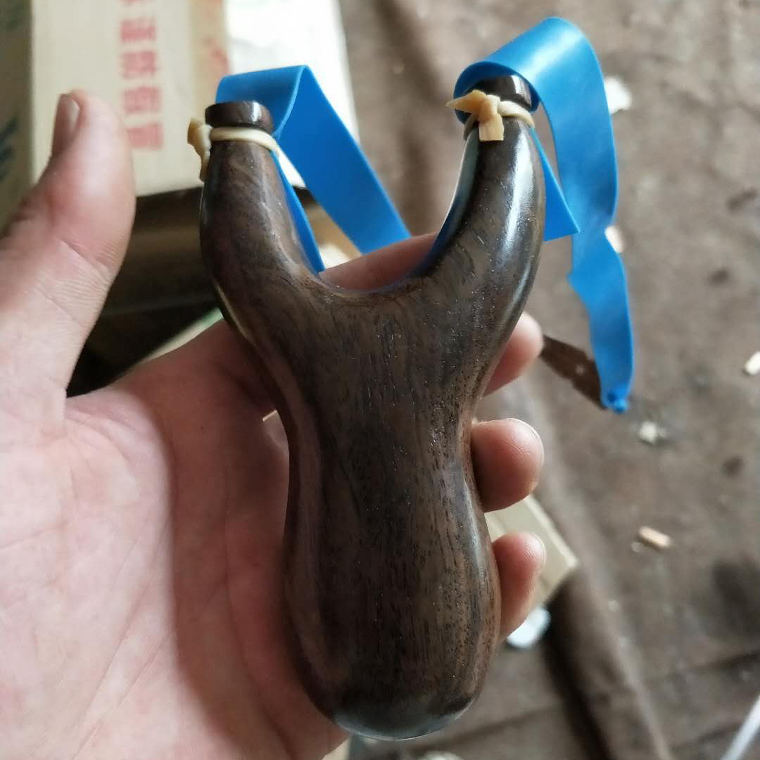 厂家供应 胖飞虎弹弓黑檀木胖飞虎弹弓户外儿童玩具弹弓胖飞虎