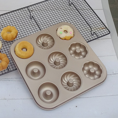 烘焙模具12连圆形蛋糕模具 十二连烤盘烤箱用具烘培 半球蛋糕模