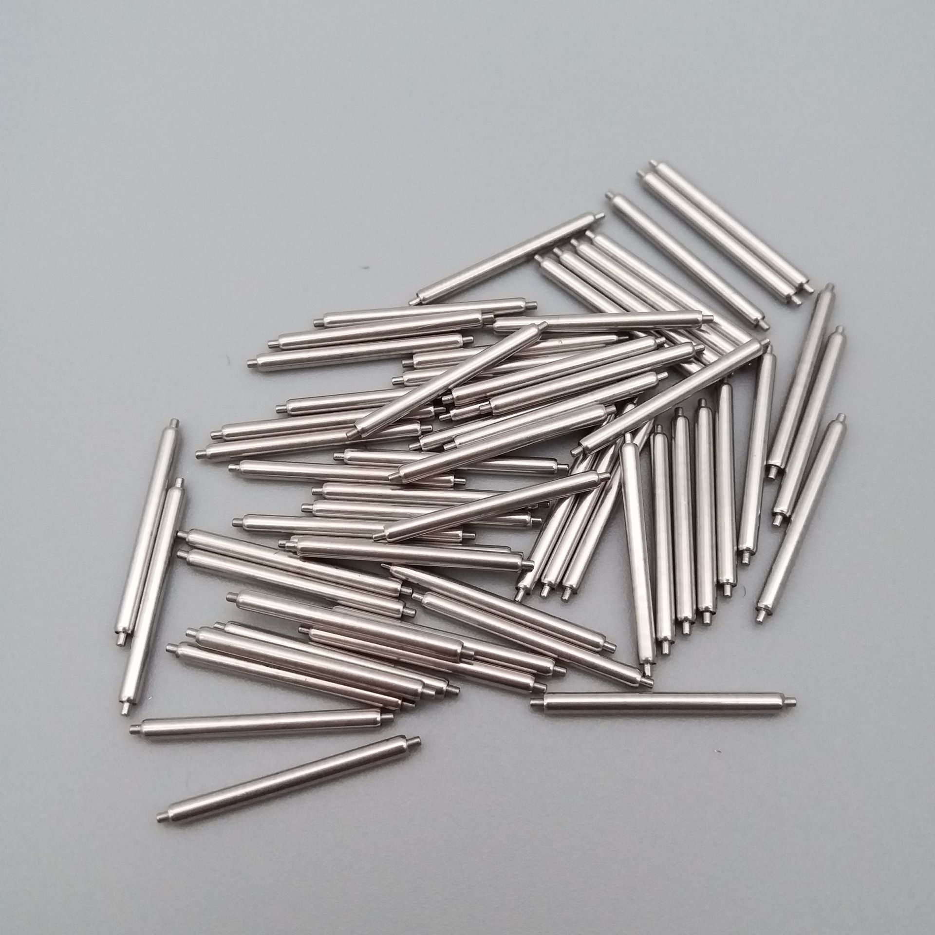 厂家直销不锈钢弹簧针 手表表带生耳针 1.78直径无托生耳多规格