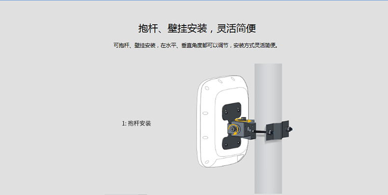 tp-link tl-ap450gp全向 450m室外无线ap高功率网桥户外覆盖wifi
