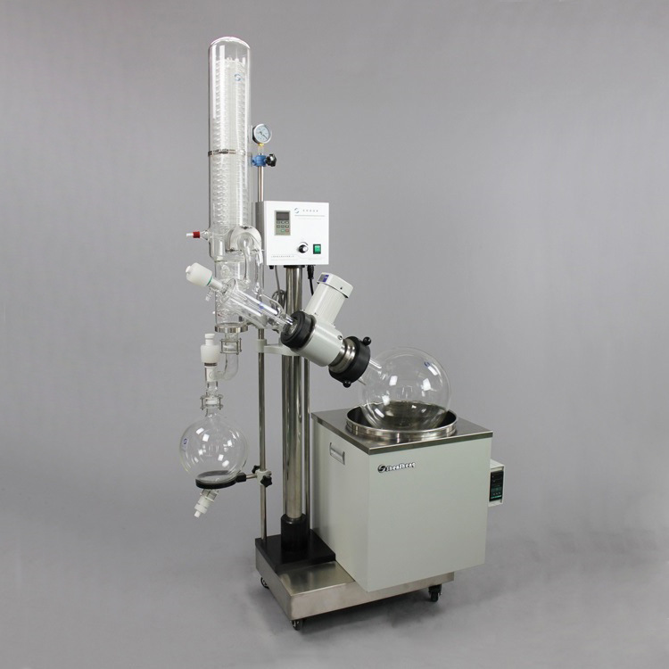 【上海申胜】生物科技r1002b旋转蒸发器实验室旋蒸仪10l冷凝结晶