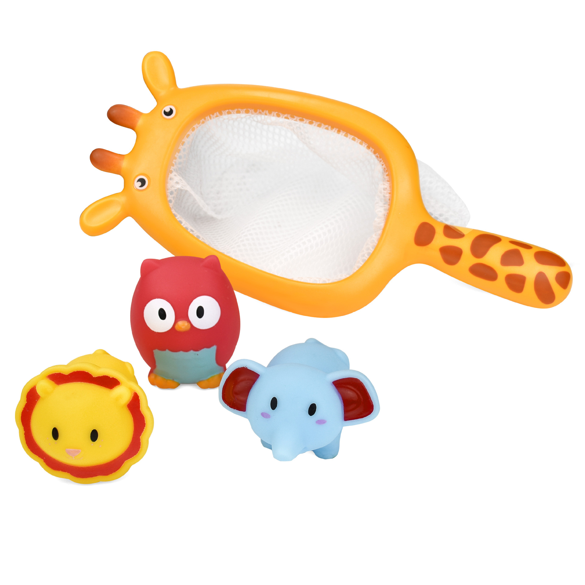 新款运动休闲泳池浴室戏水捞捞乐软胶动物捏捏叫婴儿宝宝洗澡玩具