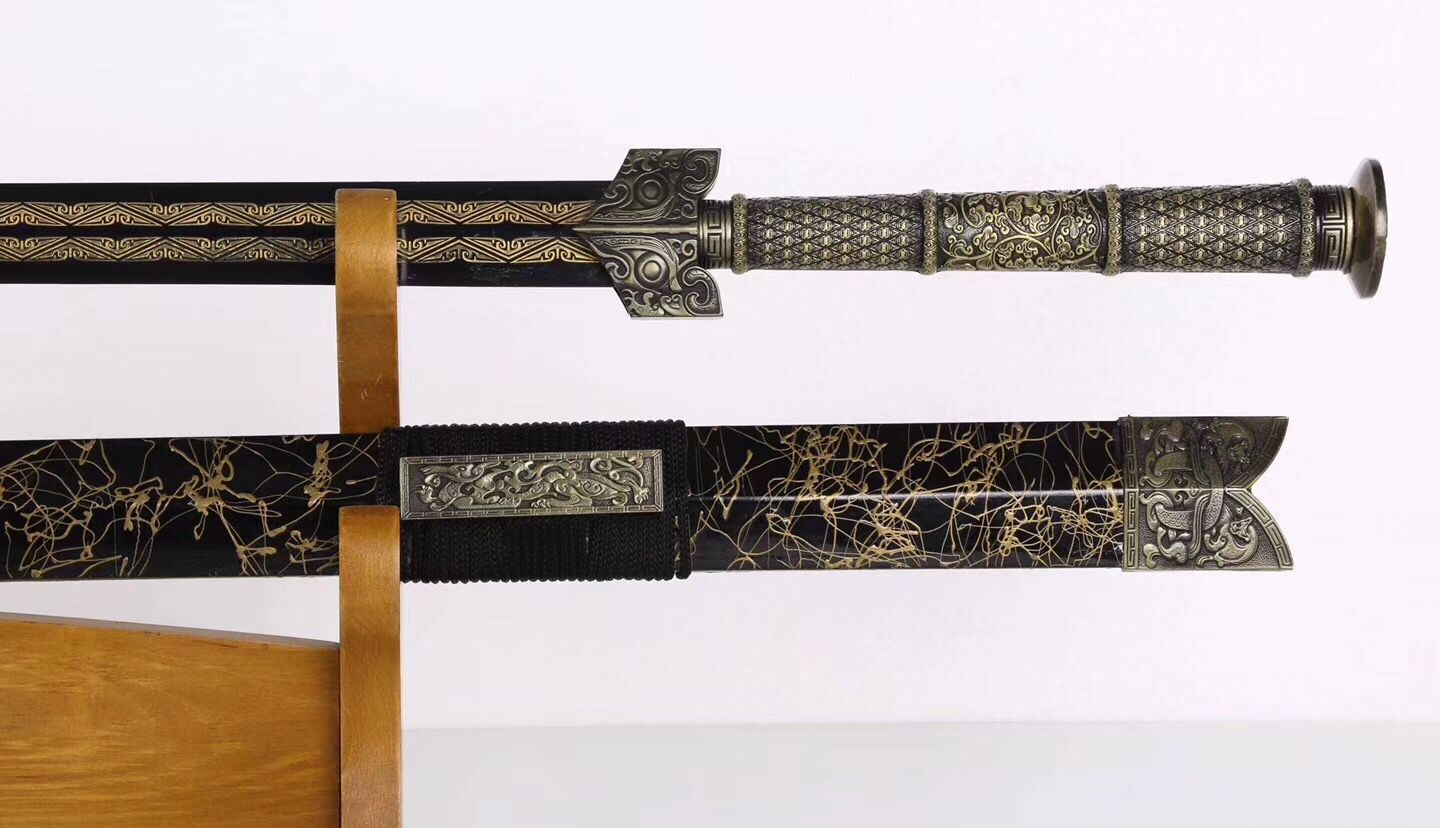 正品龙泉镇宅宝剑 汉剑长剑硬剑秦剑冷兵器刀剑礼品 批发未开刃