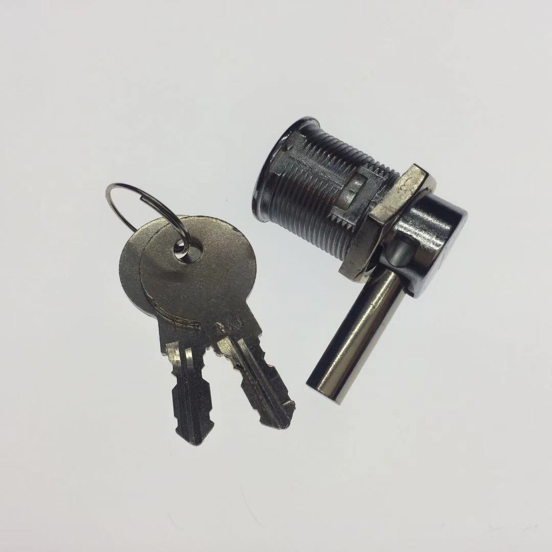 厂家供应安全冰箱门锁铁皮柜锁锌合金叶片锁转舌锁冰箱锁五金