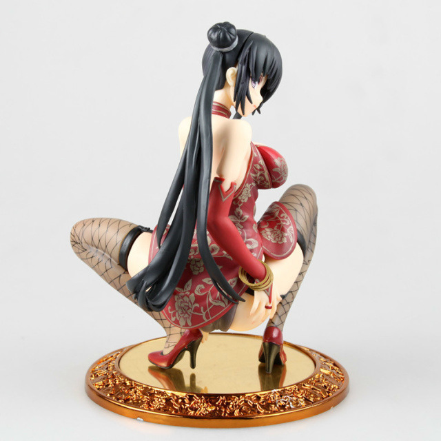 深崎暮人冬月茉莉 少女黑色红色白色旗袍盒装公仔手办