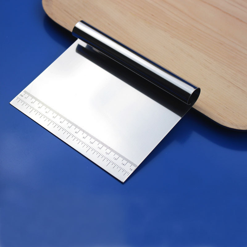 不锈钢切面刀 刮刀 带刻度切刀 刮面刀/面团板刀烘焙工具产品颜色