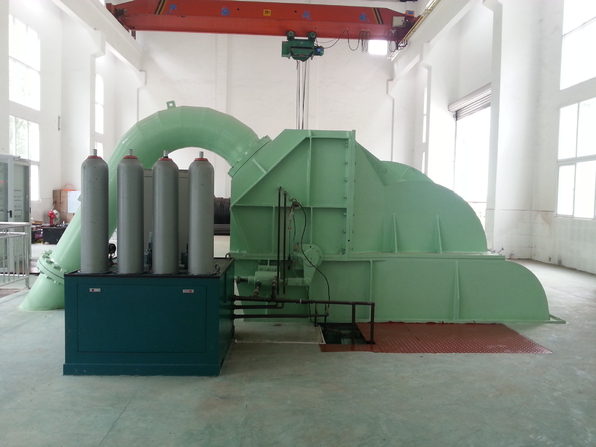 中小型水电站水力发电机组维修改造