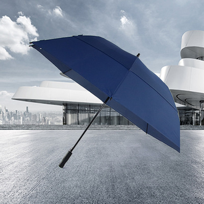 男士超大长柄雨伞三人高尔夫加大号防风特大结实自动迎宾商务大伞