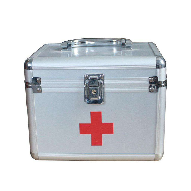 rcb-002铝合金急救箱 家用急救箱 急救药箱 应急救援箱