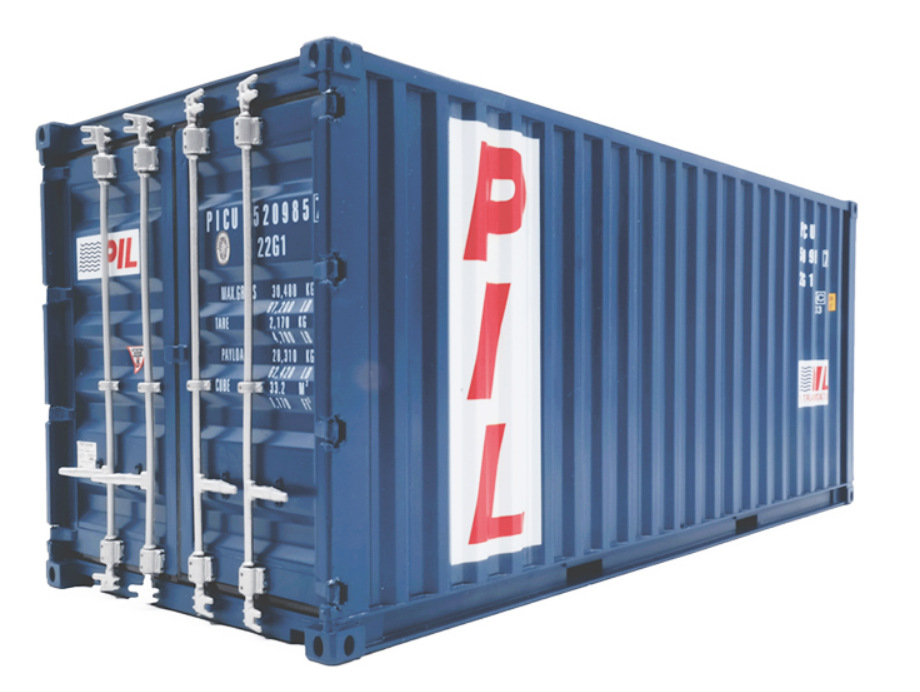 技术特点:手工加工工艺,纳米金属喷漆技术产品特色:集装箱后门可开启