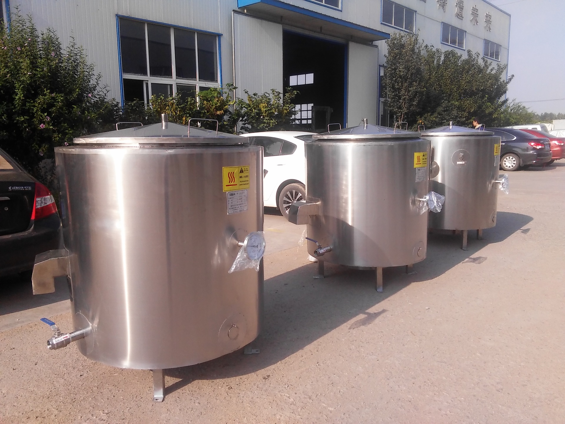 燃气煮锅 立式夹层锅式煮锅 宜福煮肉锅