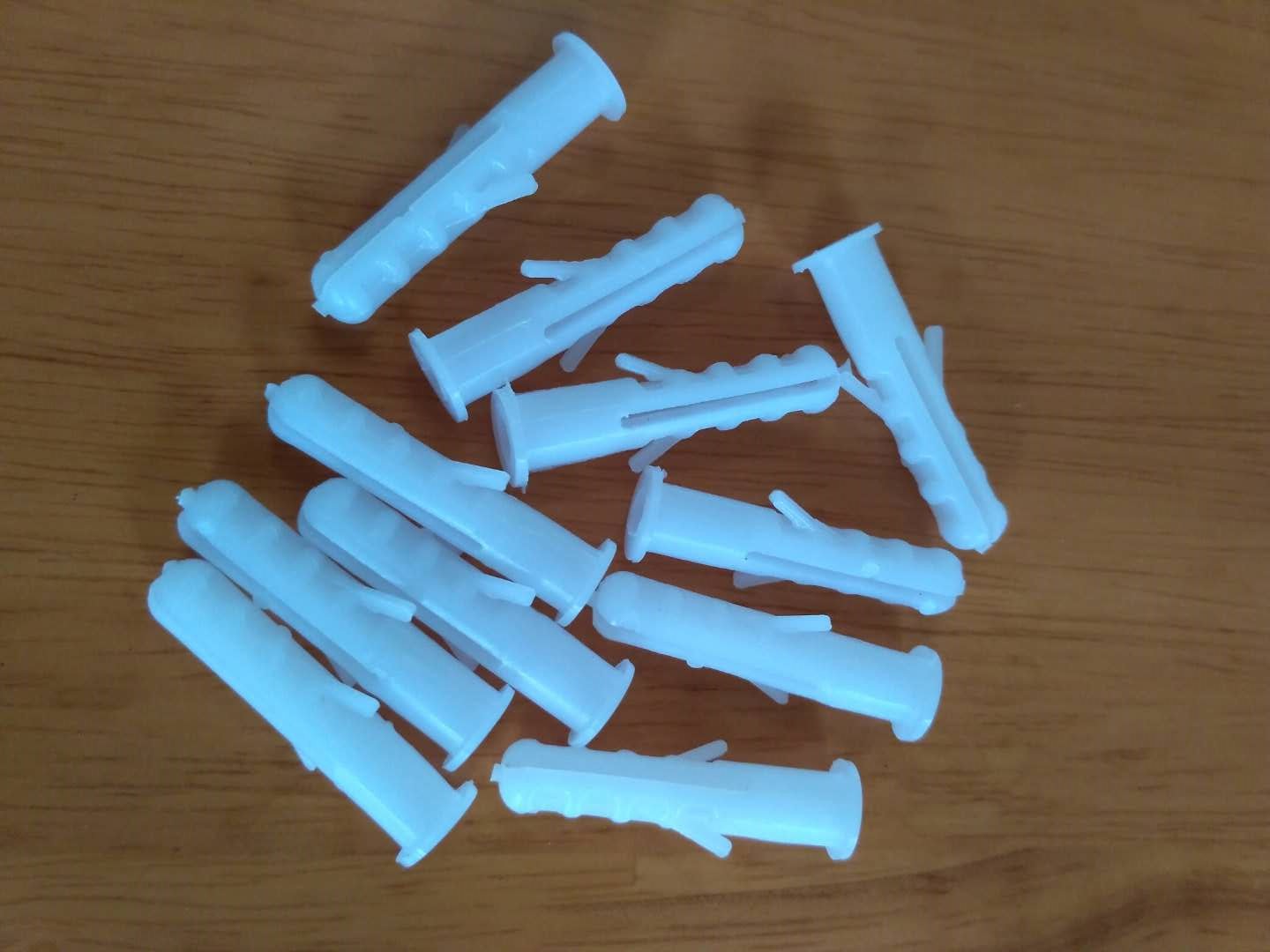 61鱼型塑料膨胀管塑料胀塞无边膨胀管 小黄鱼塑料胀塞 胀管膨胀管