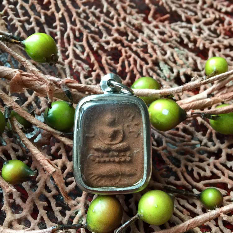 舍玛商贸龙婆班寺庙神兽崇迪骑箭猪深色款带外壳正品包邮泰国佛牌