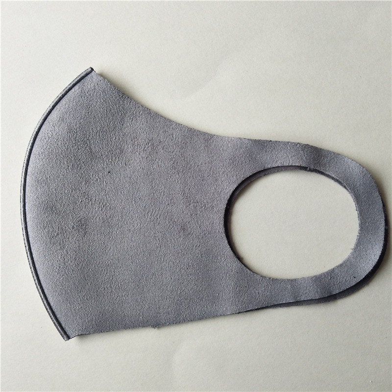 秋冬加厚防尘鹿皮绒口罩 3d立体 明星口罩 保暖透气可水洗 独立装