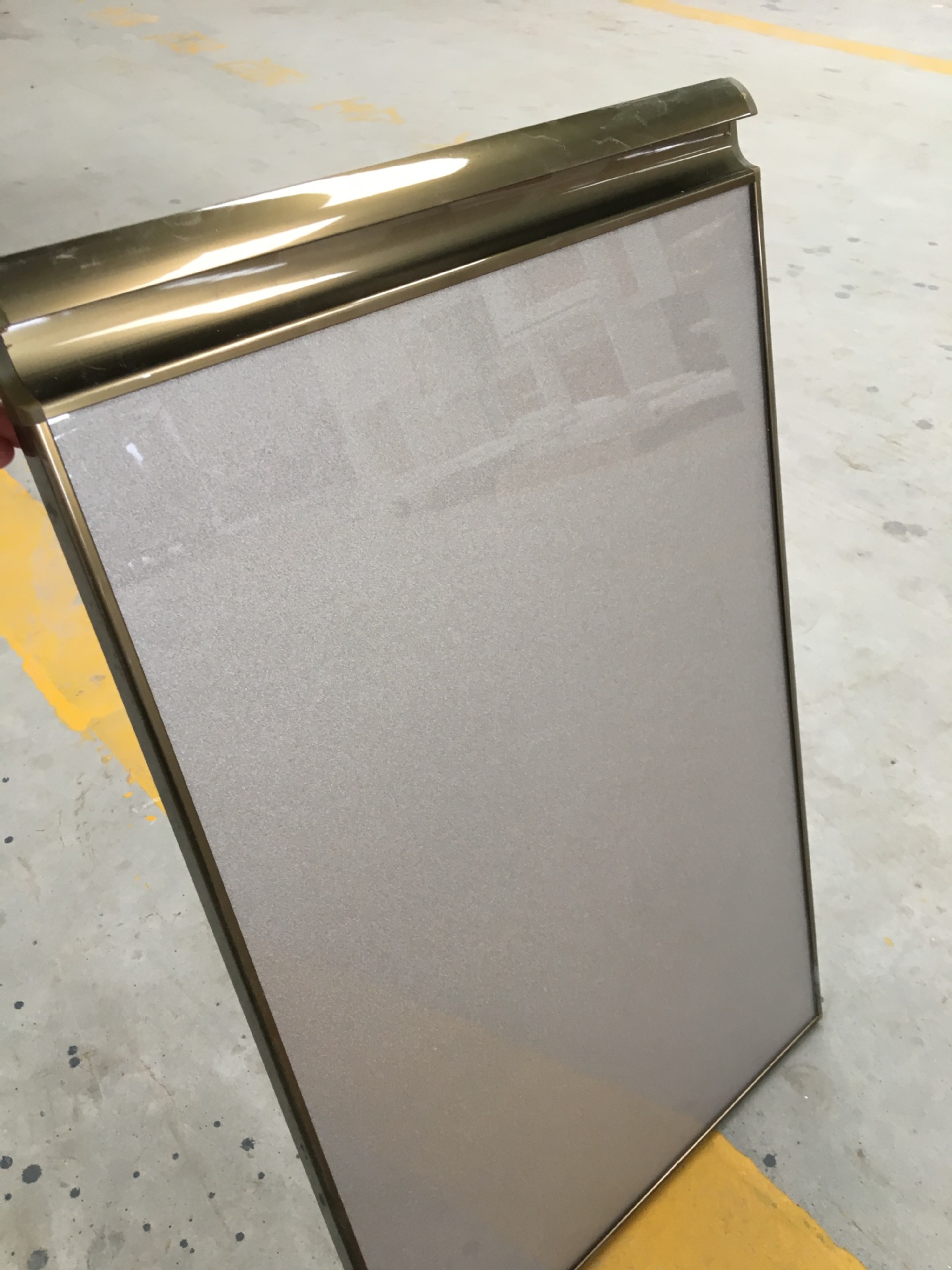 晶钢门色卡包框橱柜门整体厨房晶刚门钢化玻璃隐形晶钢门板定制