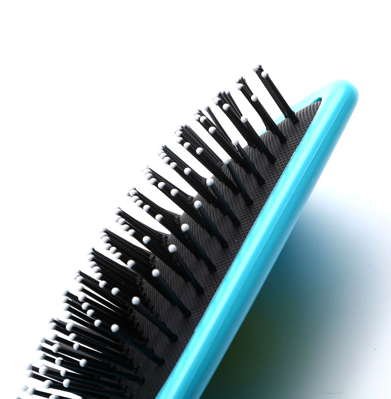 厂家直销 abs美发梳 专业气垫按摩梳 创意塑料梳子 防静电可定制