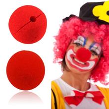 红色海绵马戏团小丑鼻子万圣节配件服装圣诞节魔术礼服派对用品