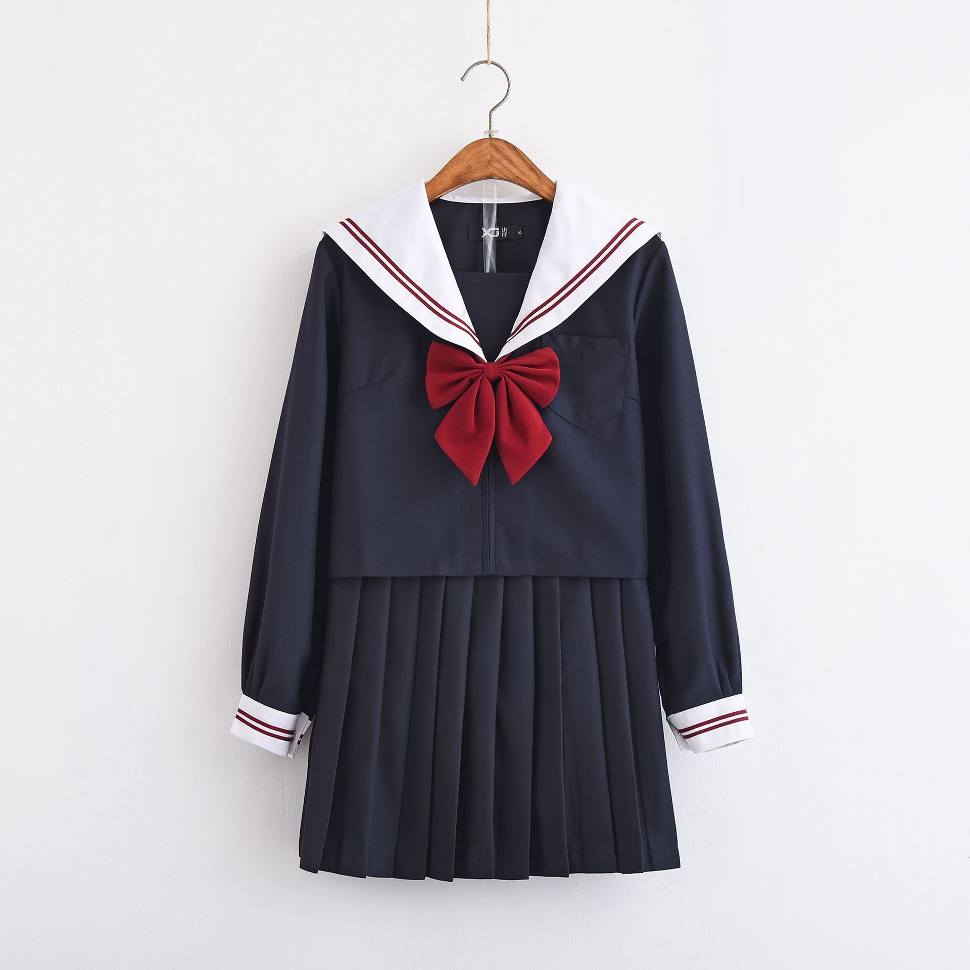 00 货源类别 现货 适用场合 中学校服 适用性别 女 校服款式 水手服