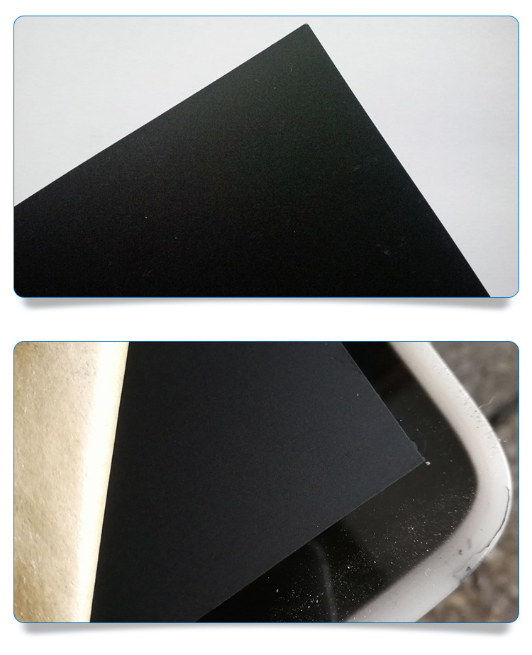 5mm哑光黑色磨砂亚克力板 3mm透明双面磨砂定制单面磨砂亚克力板