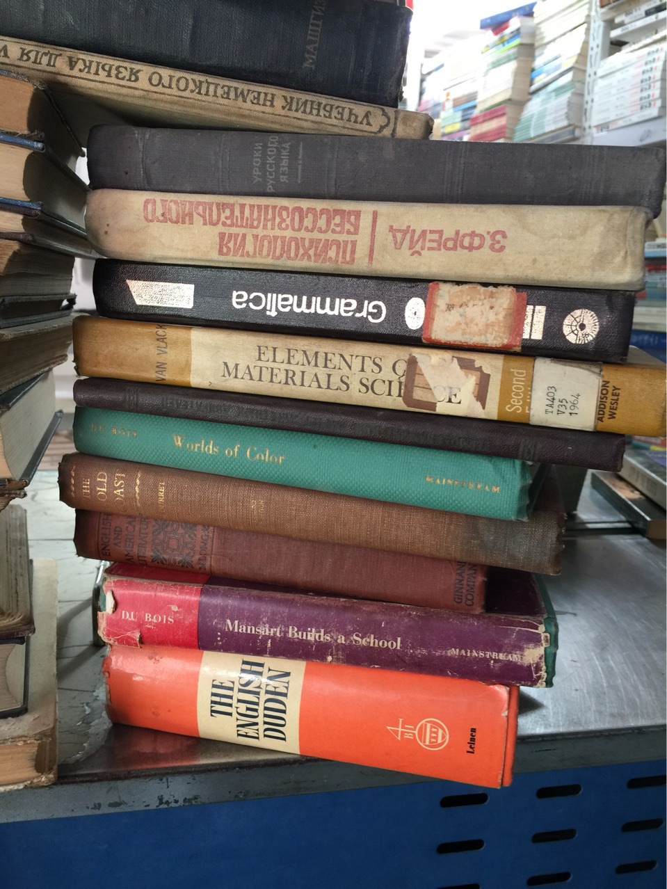 精装硬皮外文老旧古董真书陈列装饰外文英文二手原版书批发 ht